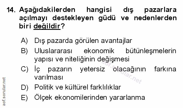 Soru 14
