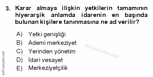 Soru 3