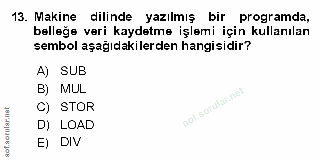 Soru 13