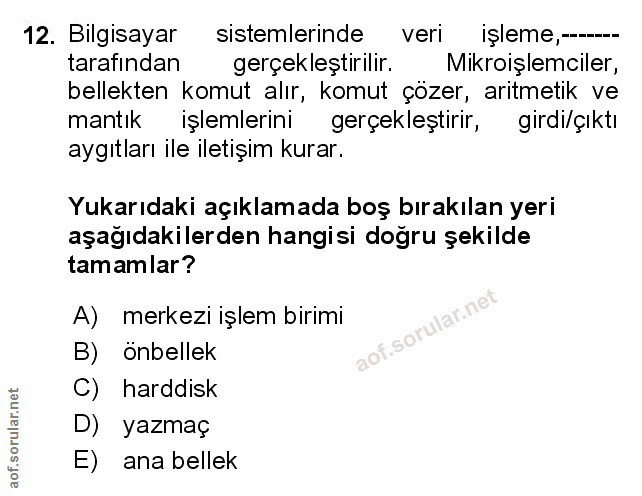 Soru 12