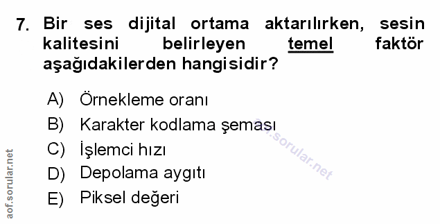 Soru 7