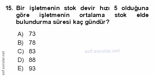 Soru 15