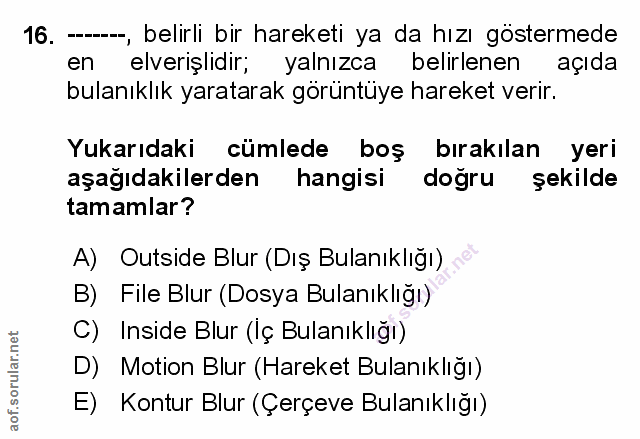 Soru 16