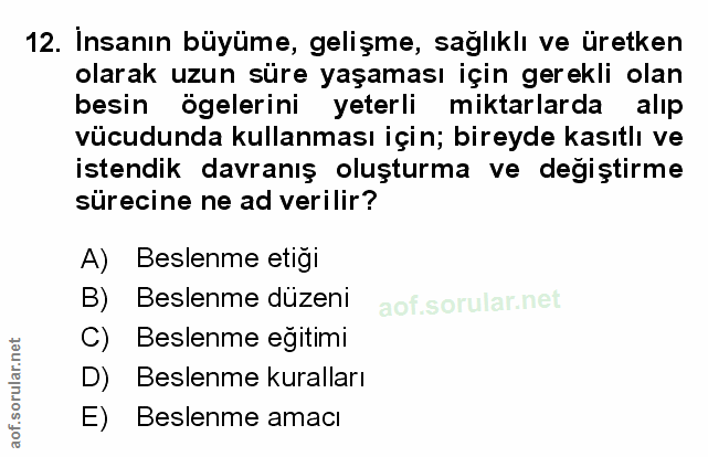Soru 12
