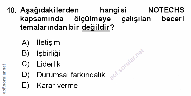 Soru 10