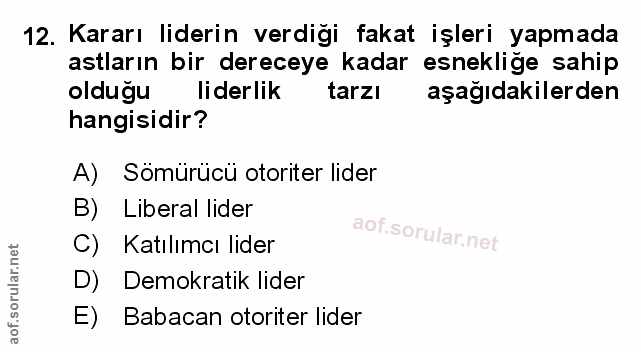 Soru 12