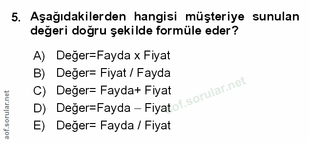Soru 5