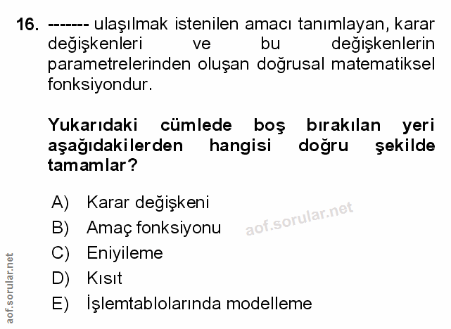 Soru 16