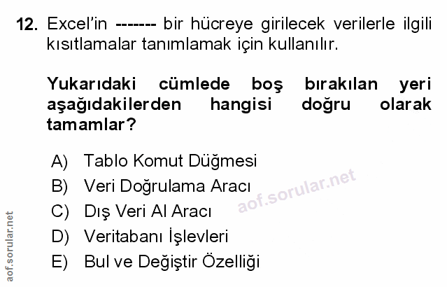 Soru 12