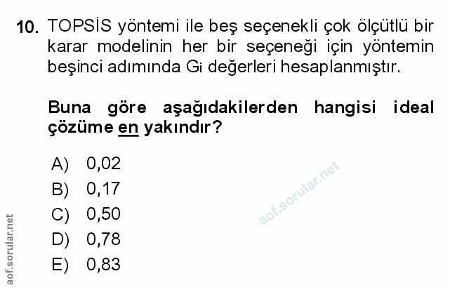 Soru 10