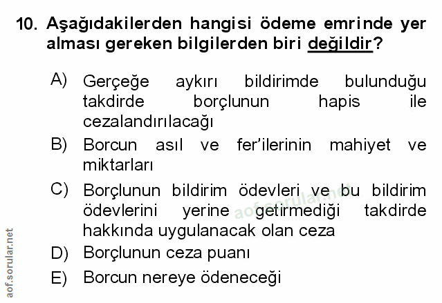 Soru 10