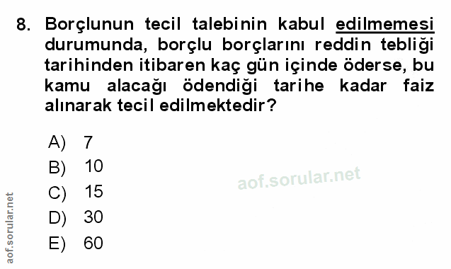 Soru 8