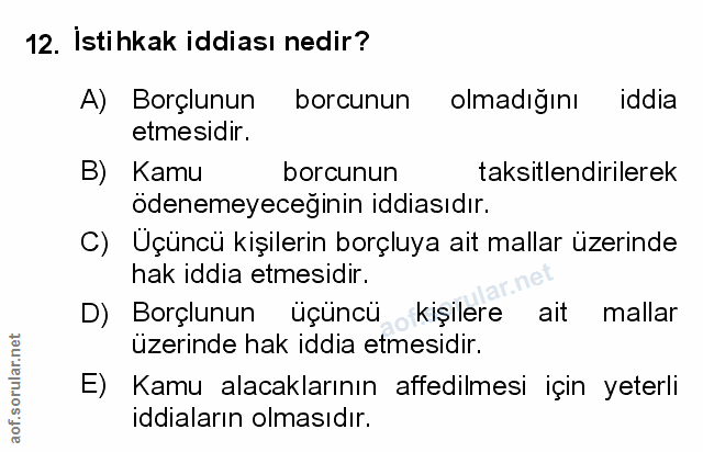 Soru 12