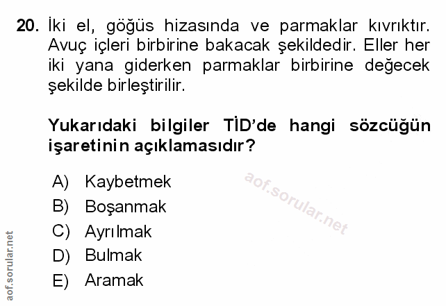 Soru 20