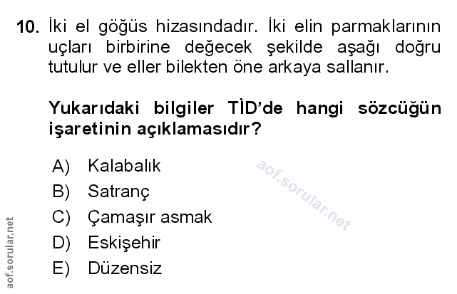 Soru 10
