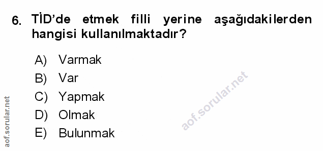 Soru 6