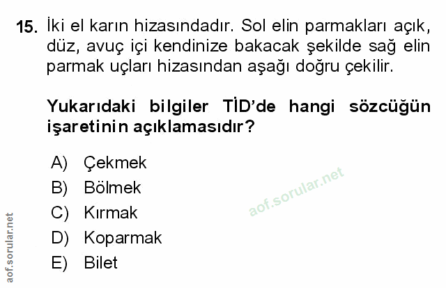 Soru 15