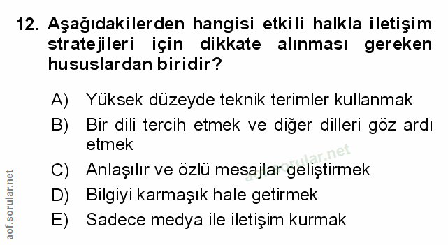 Soru 12