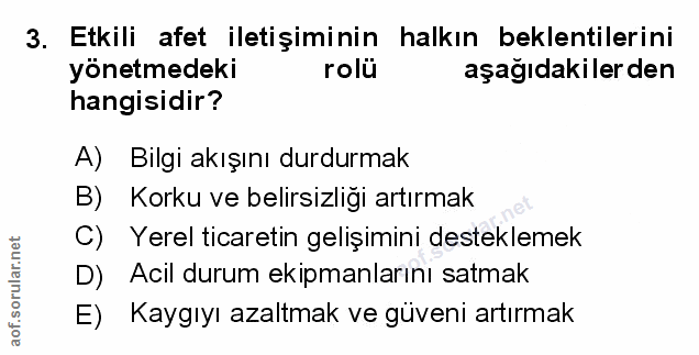 Soru 3