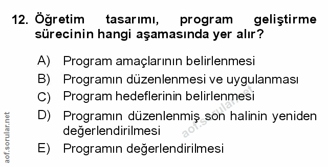 Soru 12
