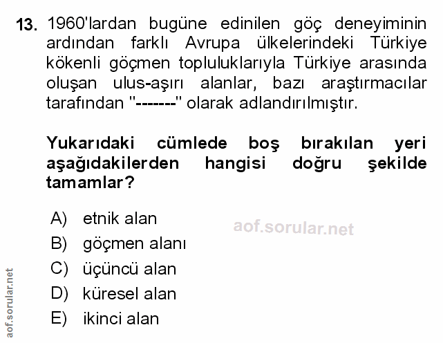 Soru 13