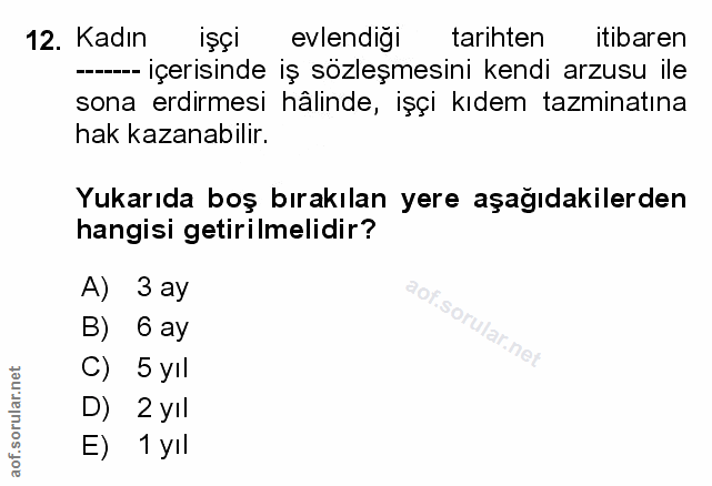 Soru 12