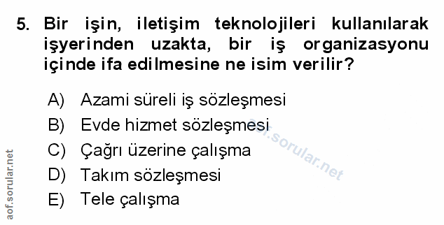 Soru 5