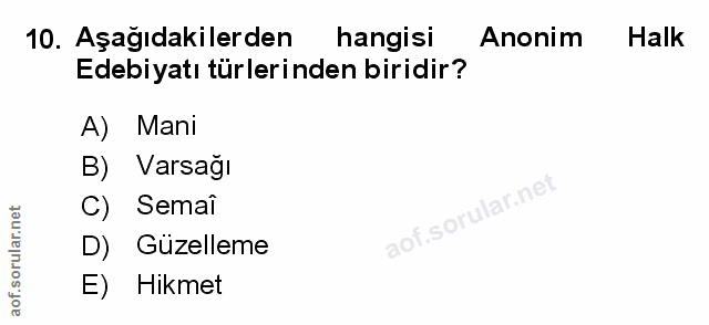 Soru 10