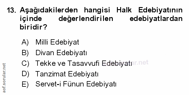 Soru 13