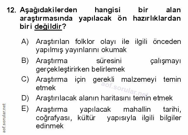 Soru 12