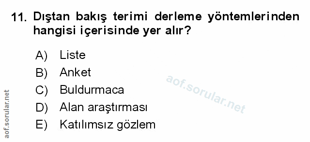 Soru 11