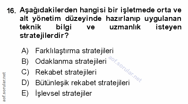 Soru 16