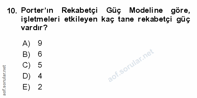 Soru 10