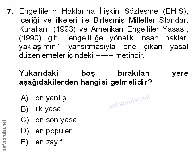 Soru 7