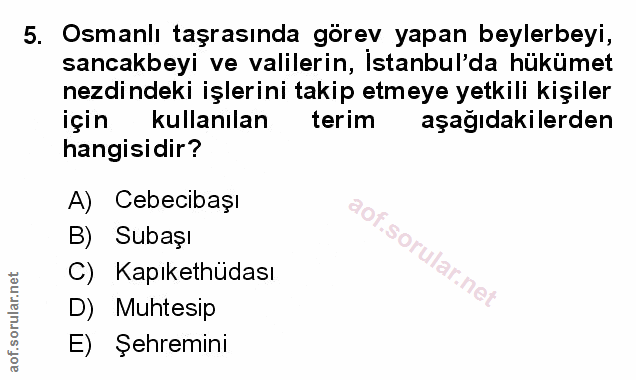 Soru 5
