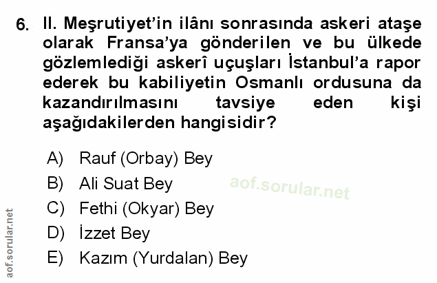 Soru 6