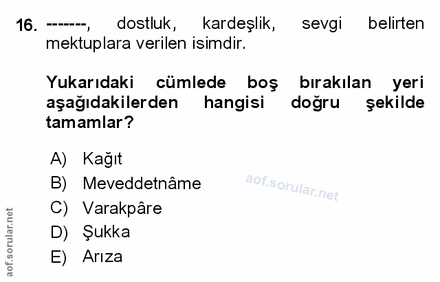 Soru 16