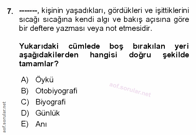 Soru 7