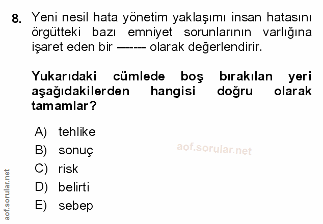 Soru 8