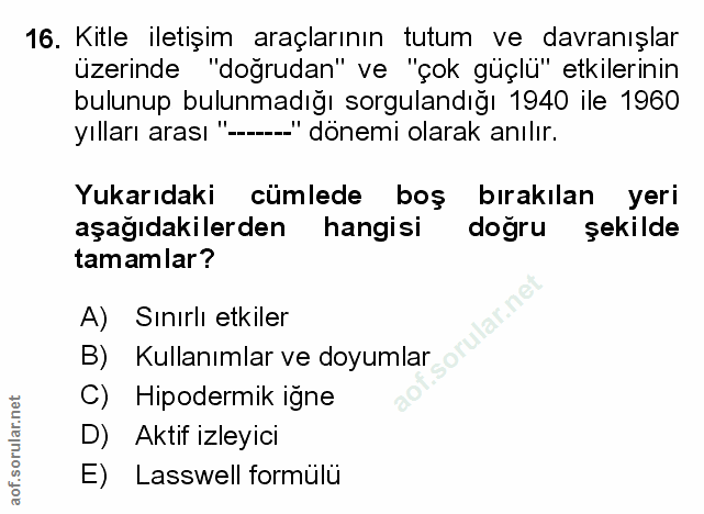 Soru 16