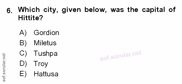 Soru 6