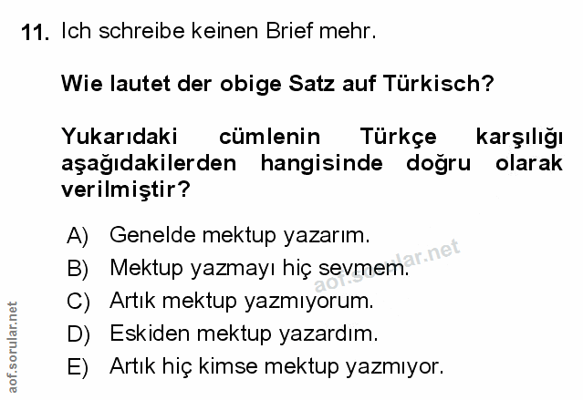Soru 11