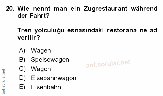Soru 20