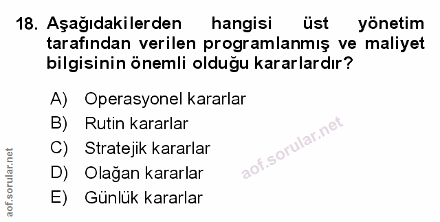 Soru 18