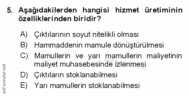Soru 5