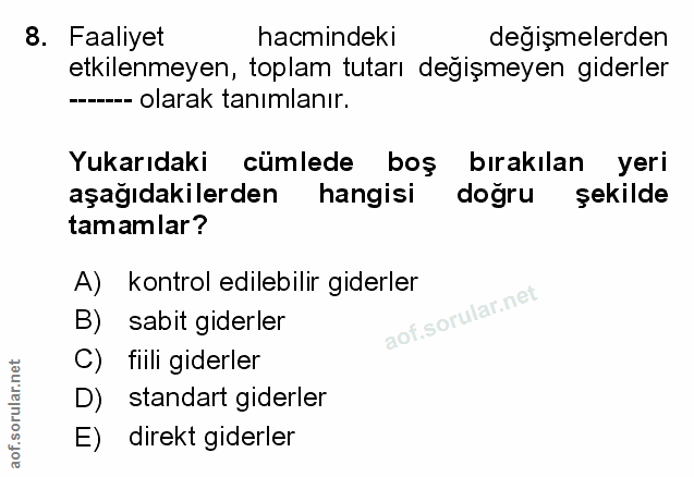 Soru 8