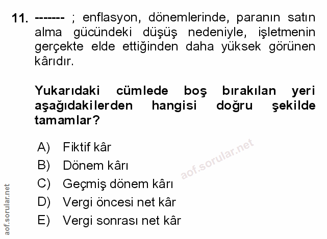 Soru 11