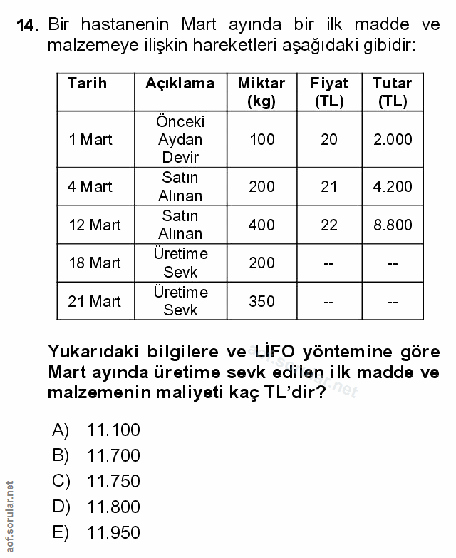Soru 14