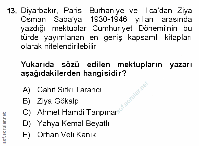 Soru 13