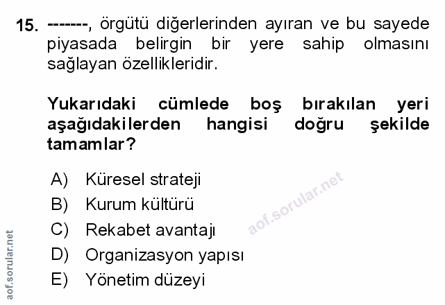 Soru 15